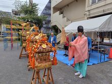 神酒所開設準備