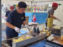 不動の人気、焼きそば